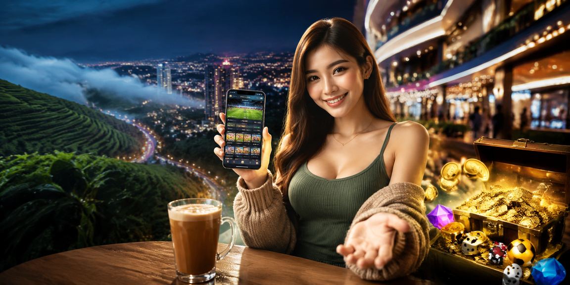 Pemain Malaysia mengakses aplikasi kasino ff16 pada telefon pintar dengan antara muka bersih